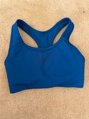 Nike Blue Racerback Performance Sports Bra